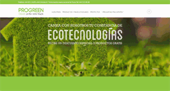 Desktop Screenshot of progreenmex.com